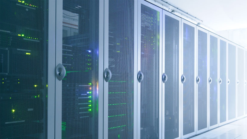 Picture of a server room