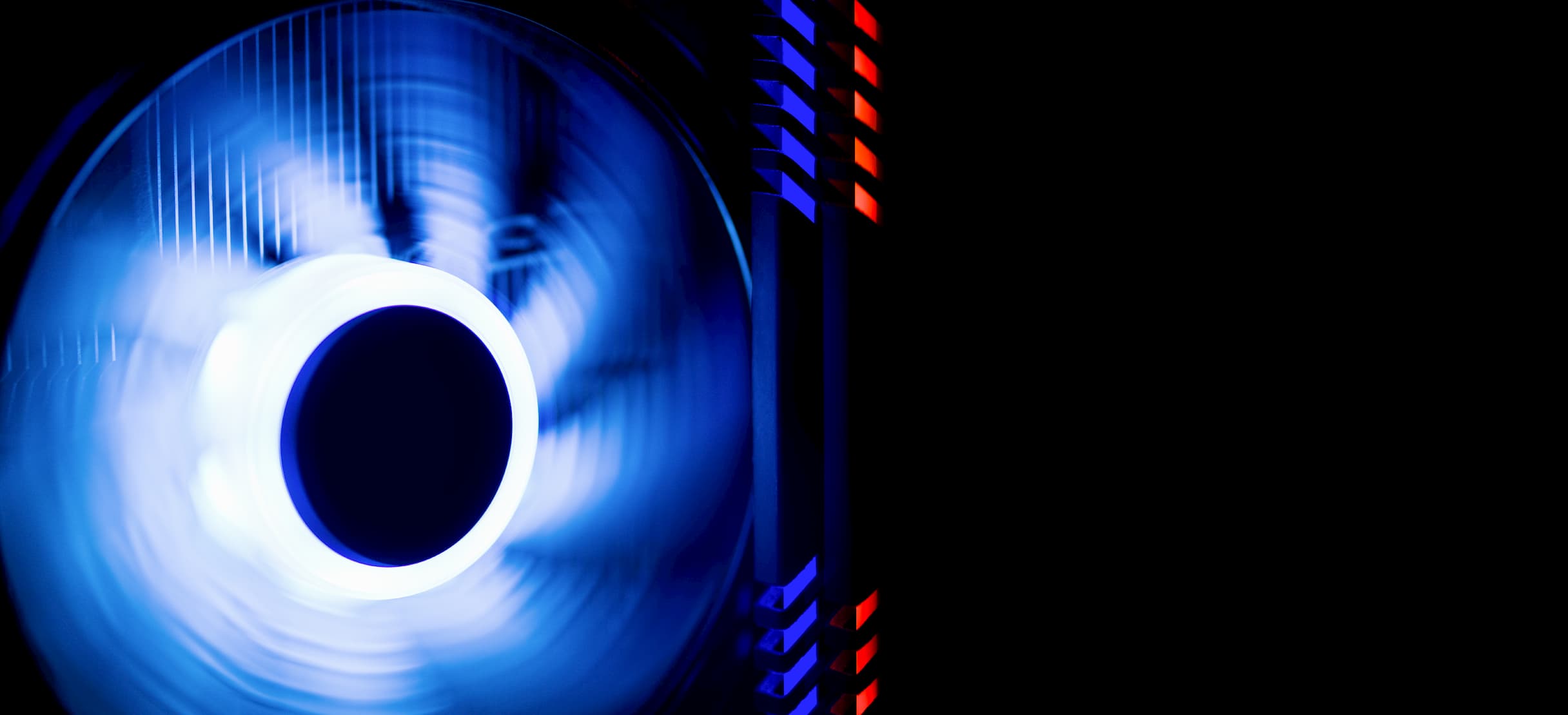 How airflow works inside of a server
