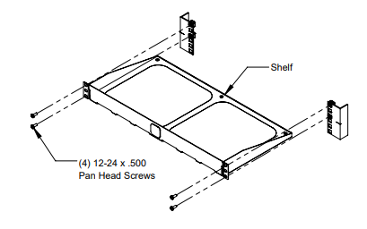 install 2 post mac mini shelf