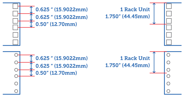 Server Rack Sizes Understanding The Differences Racksolutions - Wall Mount Rack Dimensions