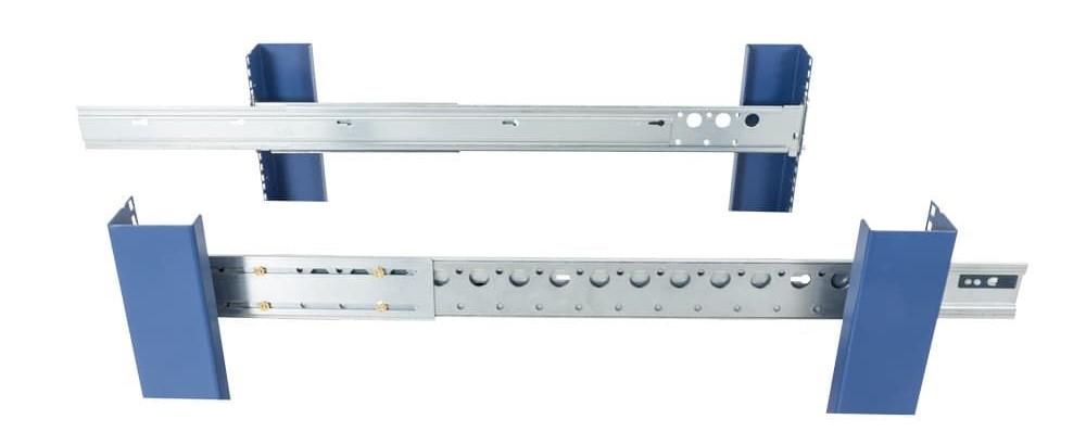 dry slide server rail