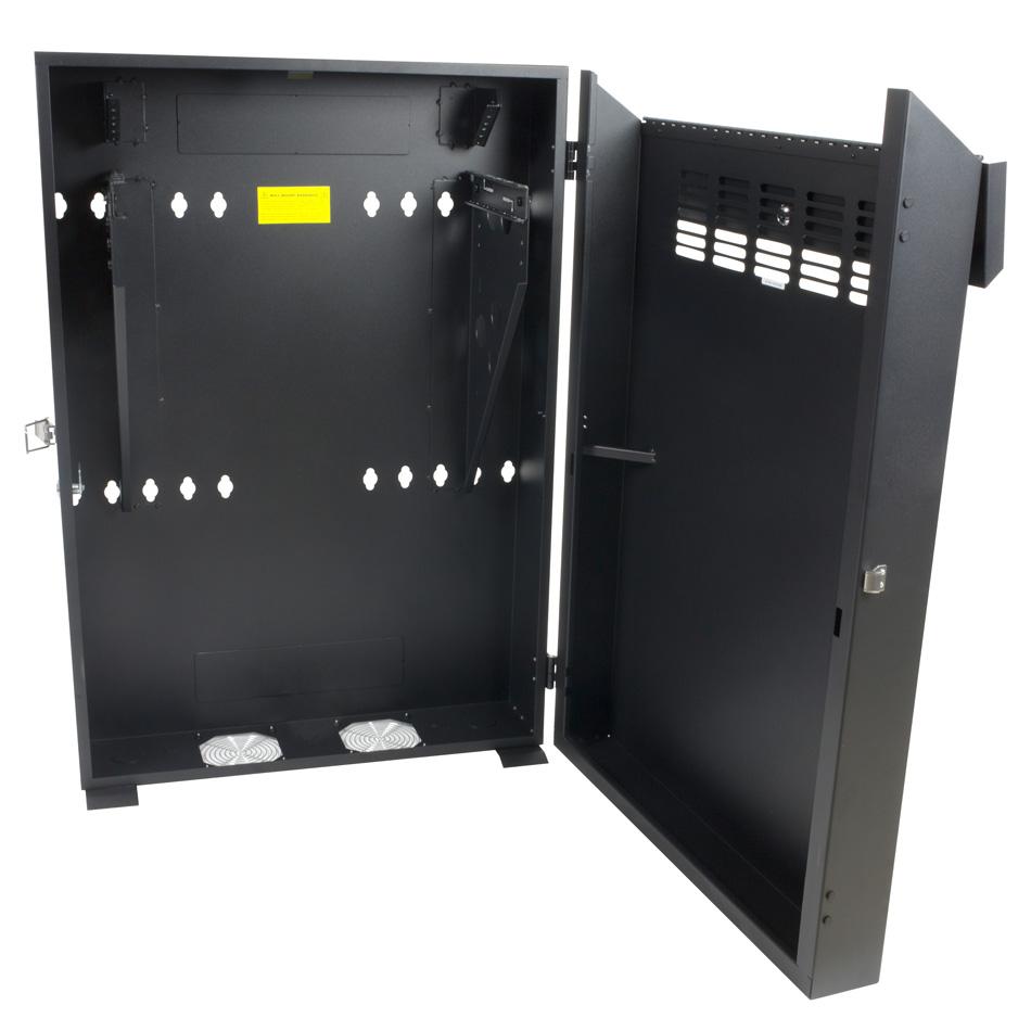 Vertical Wall Mount Rack - Open