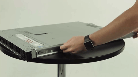 install inner rail to server