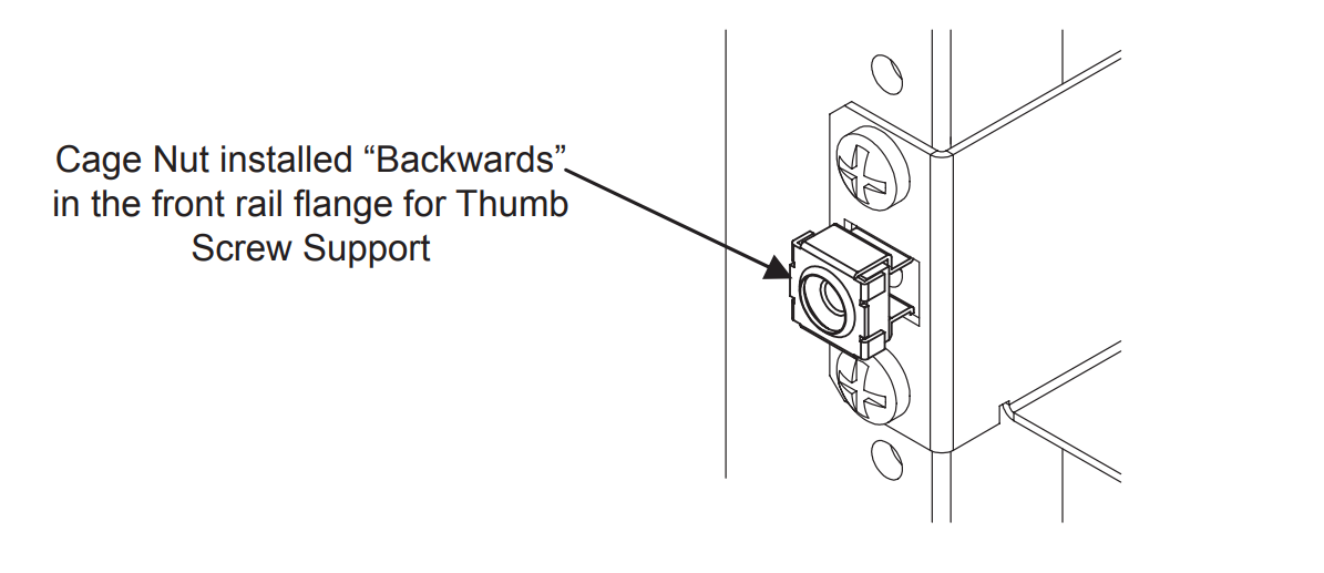 Universal rail installation 2