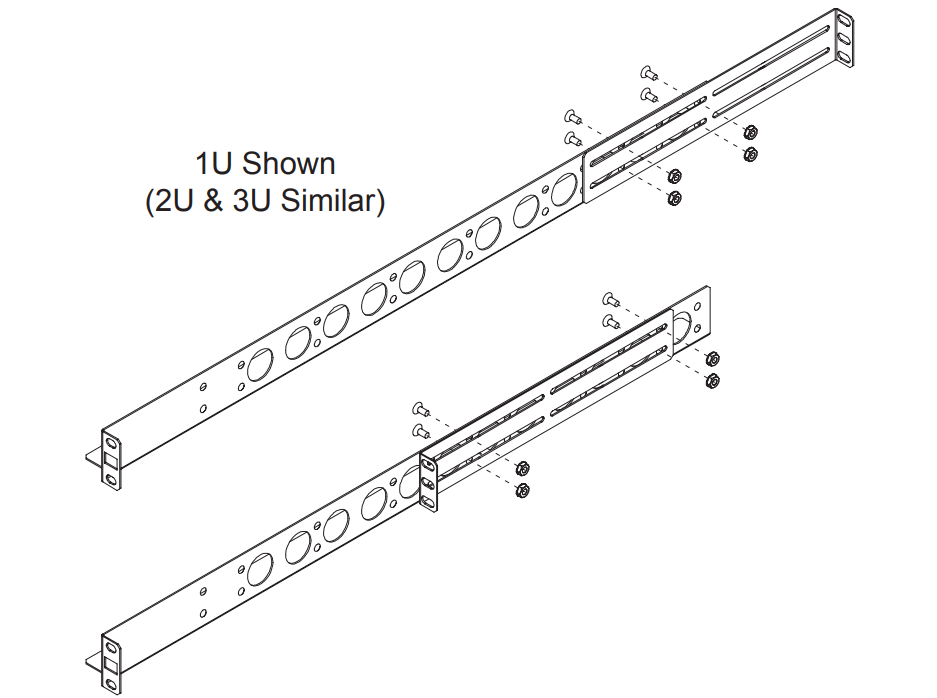 Universal Rail Installation 