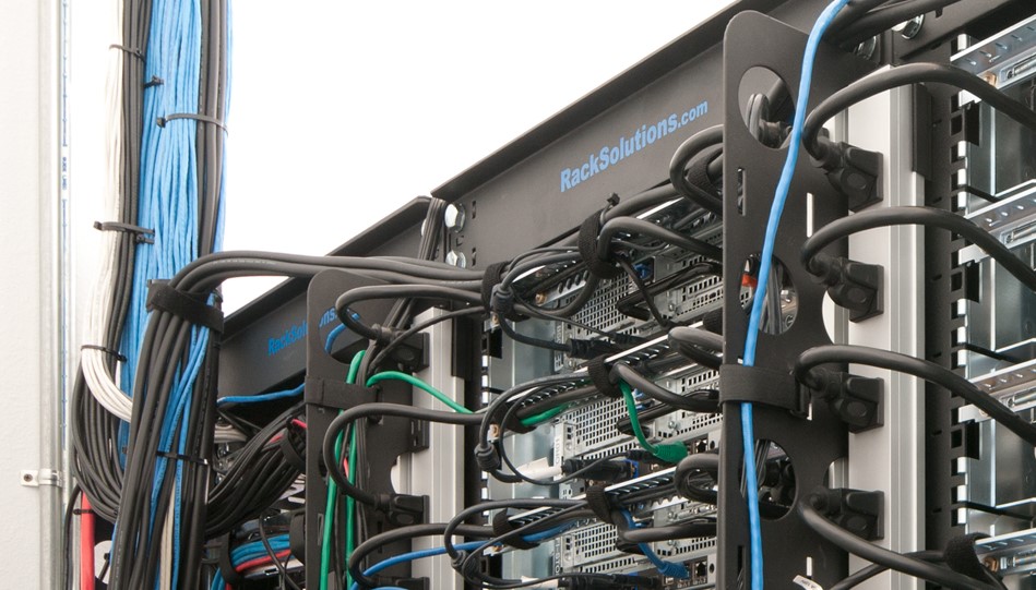 Equipment needed for server rack cable management - RackSolutions