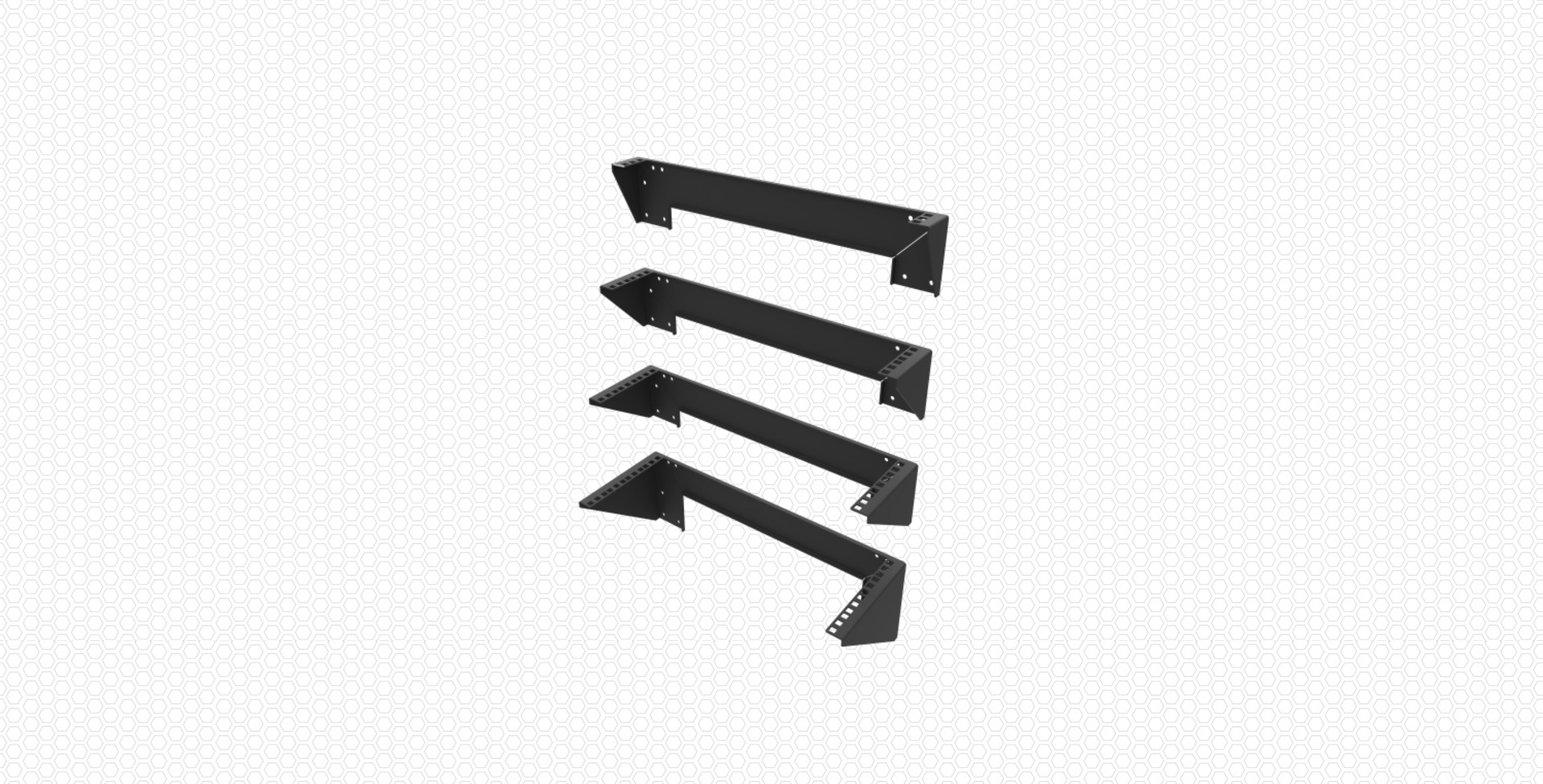 Vertical Wall Mount Rack Bracket: The perfect rack for a small business