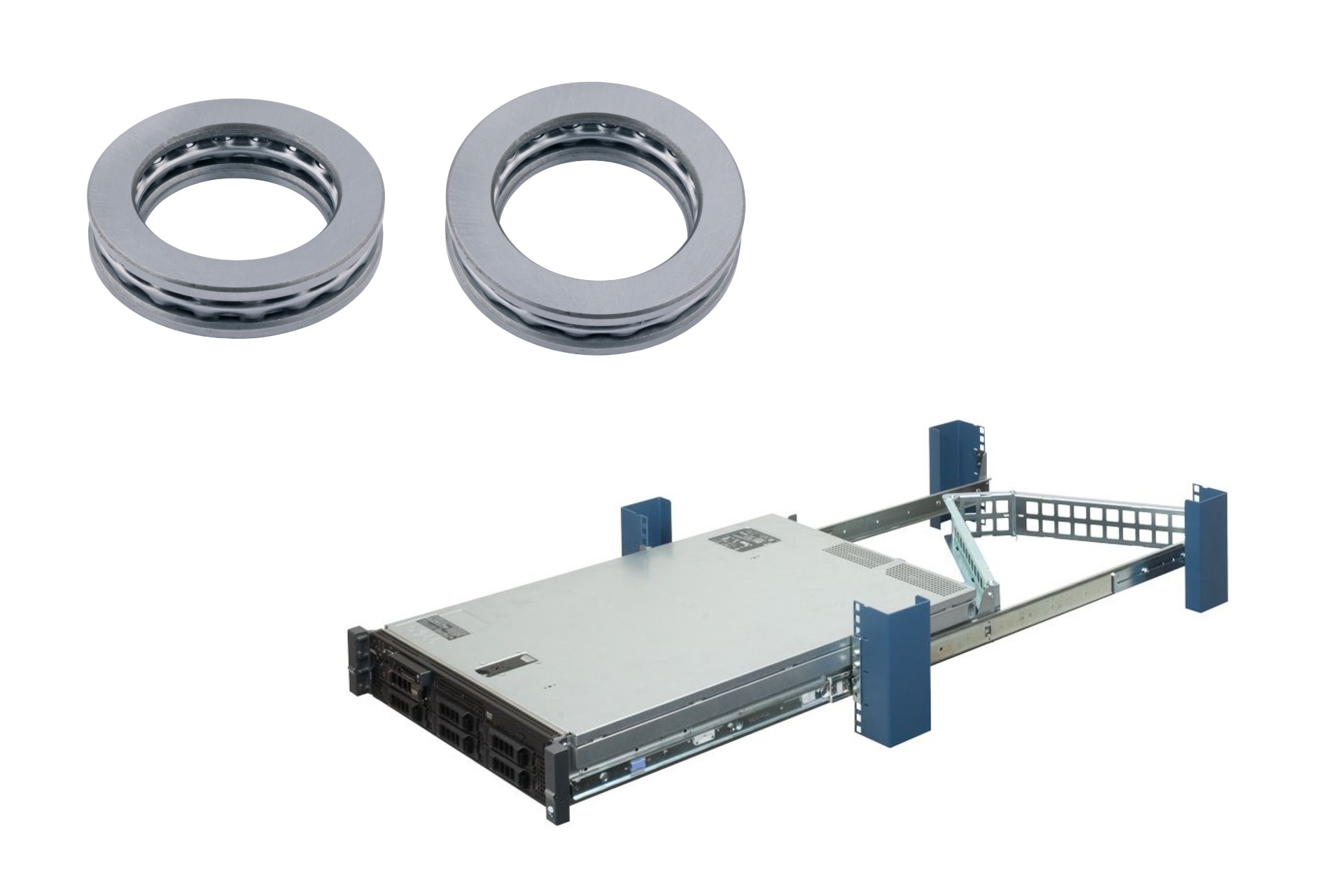 Dry slide vs ball bearing server rack rails RackSolutions